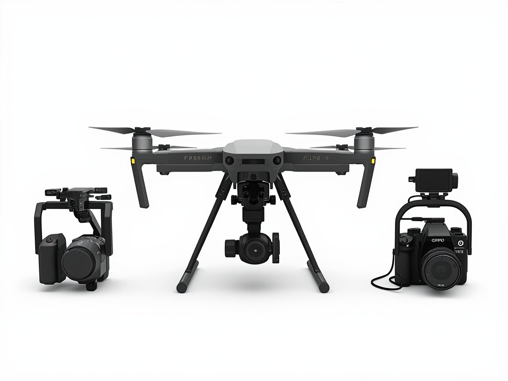 A lineup of top heavy lift drones, including the Freefly