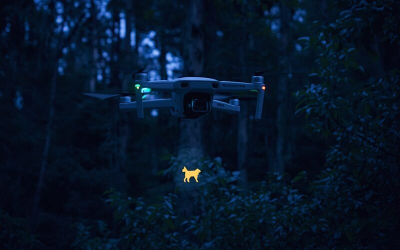 Thermal Drone Pet Rescue: Save Lives with Advanced UAV Tech